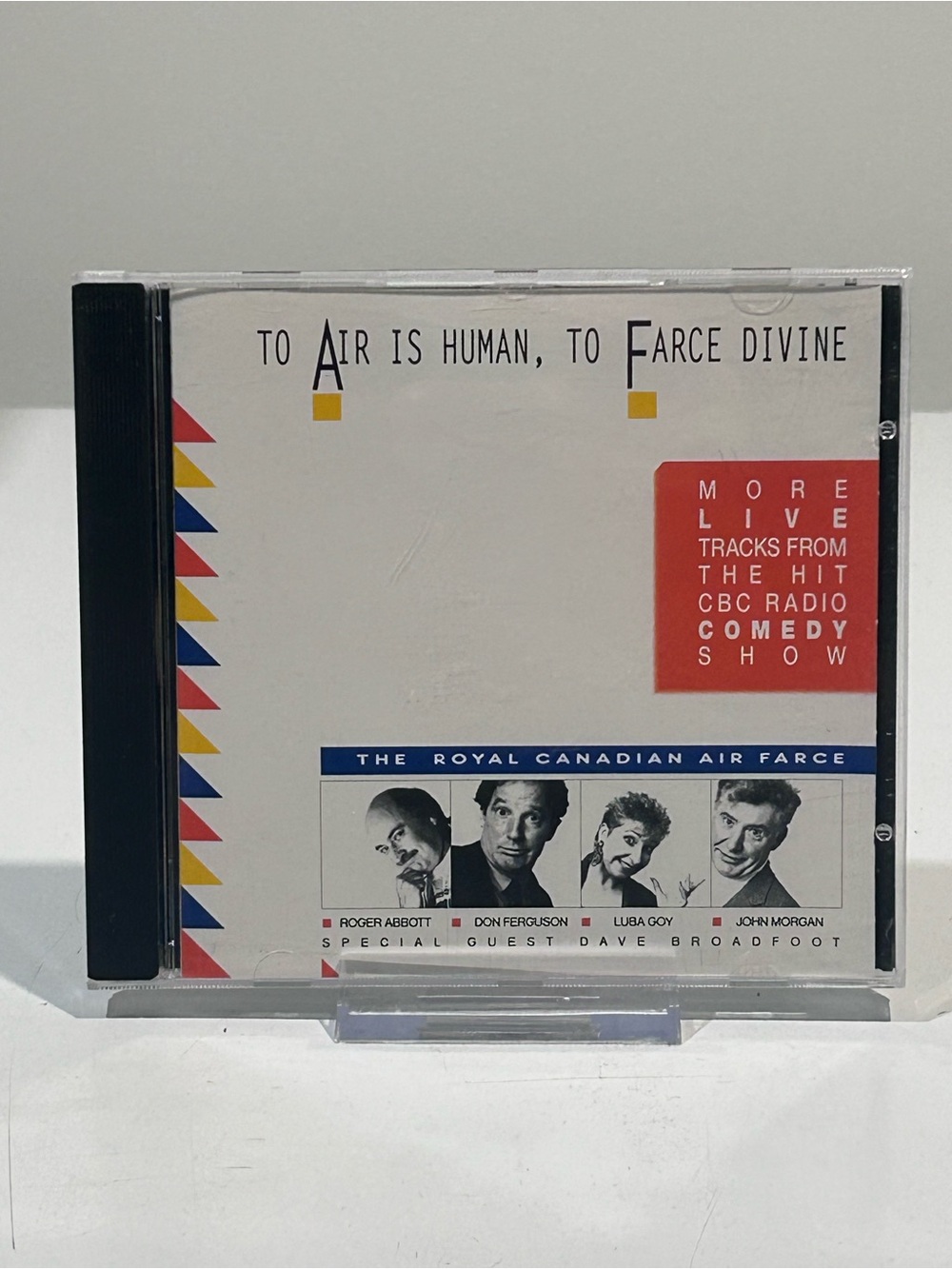 🤯5 for $20🤯 “Royal Canadian Air Farce “To Air Is Human, To Farce Divine” CD